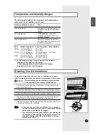 Предварительный просмотр 21 страницы Samsung AD18A1C09 Owner'S Instructions & Installation Manual