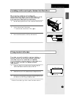 Предварительный просмотр 39 страницы Samsung AD18A1C09 Owner'S Instructions & Installation Manual