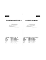 Preview for 1 page of Samsung AD68-00839J Owner'S Instruction Book