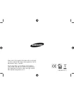 Предварительный просмотр 34 страницы Samsung AD68-04424A Quick Start Manual