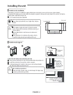 Предварительный просмотр 12 страницы Samsung AE120JXEDEH Installation Manual