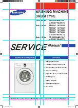 Preview for 1 page of Samsung AEGIS WF-M592NMH Service Manual