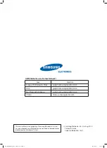 Preview for 97 page of Samsung AEX160EDEHA Service Manual