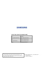 Preview for 110 page of Samsung AG026MN1DEH Service Manual