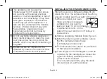 Preview for 6 page of Samsung AGE0104M Series Owner'S Instructions & Cooking Manual