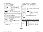 Preview for 16 page of Samsung AGE0104M Series Owner'S Instructions & Cooking Manual