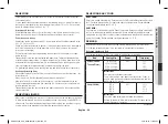 Preview for 29 page of Samsung AGE0104M Series Owner'S Instructions & Cooking Manual