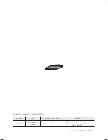 Samsung AH68-02019S User Manual preview