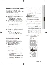 Предварительный просмотр 27 страницы Samsung AH68-02252K User Manual