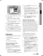 Предварительный просмотр 39 страницы Samsung AH68-02255S User Manual