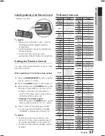 Предварительный просмотр 17 страницы Samsung AH68-02256G User Manual