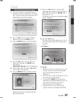 Предварительный просмотр 27 страницы Samsung AH68-02256G User Manual