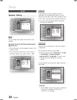 Предварительный просмотр 32 страницы Samsung AH68-02256G User Manual