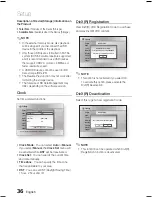 Предварительный просмотр 36 страницы Samsung AH68-02256G User Manual