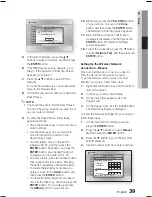 Предварительный просмотр 39 страницы Samsung AH68-02256G User Manual