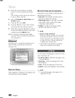 Предварительный просмотр 40 страницы Samsung AH68-02256G User Manual