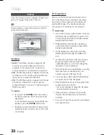 Предварительный просмотр 32 страницы Samsung AH68-02279R User Manual