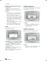 Предварительный просмотр 40 страницы Samsung AH68-02279R User Manual