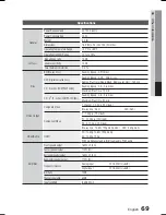 Предварительный просмотр 69 страницы Samsung AH68-02279R User Manual