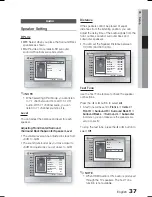 Предварительный просмотр 37 страницы Samsung AH68-02279Y User Manual