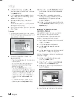 Предварительный просмотр 44 страницы Samsung AH68-02279Y User Manual