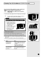 Preview for 11 page of Samsung AHT18F1HBA Owner'S Instructions Manual