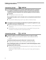 Предварительный просмотр 4 страницы Samsung Air Conditioner User Manual