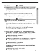 Preview for 7 page of Samsung Air Conditioner User Manual