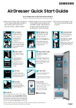 Samsung AIRDRESSER Quick Start Manual preview