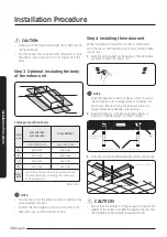 Предварительный просмотр 10 страницы Samsung AJ RBLDEG Series Installation Manual