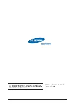 Preview for 124 page of Samsung AJ009JNNDCH/AA Service Manual