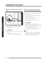 Preview for 8 page of Samsung AJ020MCS3CH Installation Manual