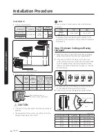 Preview for 16 page of Samsung AJ020MCS3CH Installation Manual