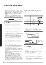 Preview for 16 page of Samsung AJTNLDCH Series Installation Manual