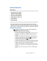 Предварительный просмотр 47 страницы Samsung Alias User Manual