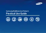 Preview for 1 page of Samsung All in One Printer Use Manual