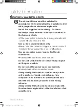 Preview for 8 page of Samsung AM***FN1DEH series User Manual