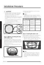 Preview for 8 page of Samsung AM KN4DCH Series Installation Manual