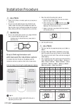 Preview for 22 page of Samsung AM NN1DEH Series Installation Manual