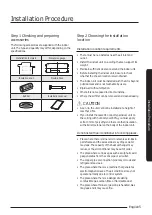 Preview for 5 page of Samsung AM NN1PEH Series Installation Manual