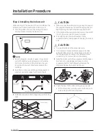 Предварительный просмотр 8 страницы Samsung AM***NN4*CH Series Installation Manual