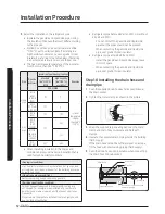 Preview for 12 page of Samsung AM***NN4*CH Series Installation Manual