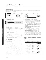 Preview for 18 page of Samsung AM***NN4*CH Series Installation Manual