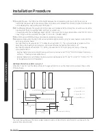 Предварительный просмотр 34 страницы Samsung AM***NN4*CH Series Installation Manual