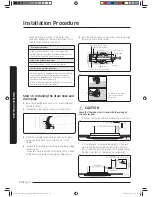 Предварительный просмотр 14 страницы Samsung AM009KN4DCH Installation Manual