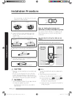 Предварительный просмотр 22 страницы Samsung AM009KN4DCH Installation Manual