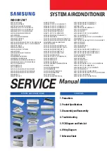 Предварительный просмотр 1 страницы Samsung AM056FN2DEH Series Service Manual