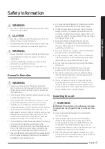 Preview for 3 page of Samsung AM071NN1DEH/TL Instruction Manual