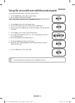 Предварительный просмотр 15 страницы Samsung AM096HNPDCH Series User Manual