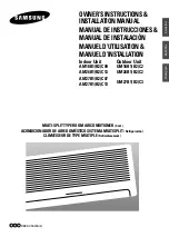 Preview for 1 page of Samsung AM18B1B2C09 Instruction & Installation Manual